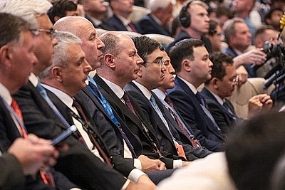 \"ИННОПРОМ. Беларусь\". Пленарная сессия форума проходит в Минске