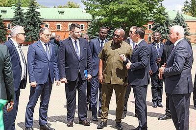 Президент Ганы посетил Брест