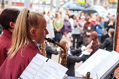 \"Здесь рождается диалог\". В Могилеве торжественно открыли молодежный театральный форум \"М.@rt.контакт\"