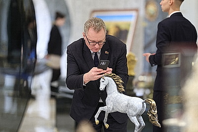 Молодые специалисты посетили Дворец Независимости