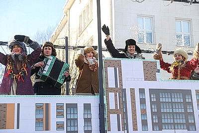 Зимний фестиваль \"Берестейские сани\" прошел в Бресте