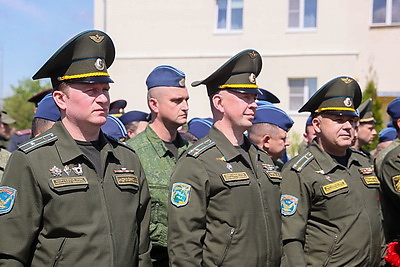 В Барановичах почтили память летчиков-героев Андрея Ничипорчика и Никиты Куконенко