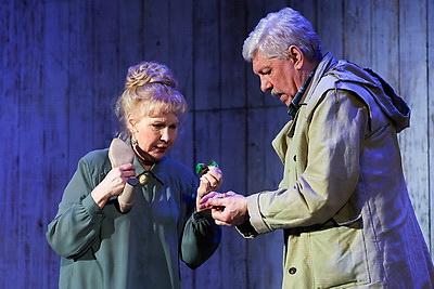 Спектакль \"Земля Эльзы\" прошел в Белорусском государственном молодежном театре