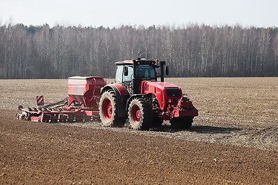 Механизаторы в Мостовском районе начали сев гороха