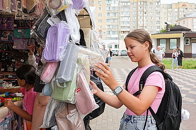 В Гомеле проходит школьная ярмарка