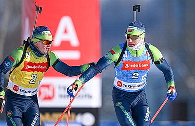 Команда Беларуси выиграла смешанную эстафету на домашнем этапе Кубка Содружества