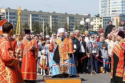 Крестный ход с молитвами к покровителям семьи прошел в Минске