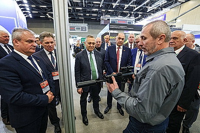 Выставка \"Национальная безопасность. Беларусь-2026\" проходит в Минске
