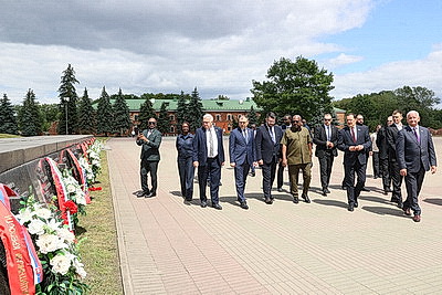 Президент Ганы посетил Брест