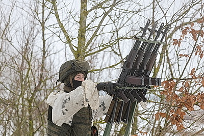 Военные мехбригады во время внезапной проверки боеготовности отразили \"атаку ДРГ\"