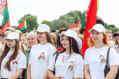 Празднование Дня Независимости в Бресте