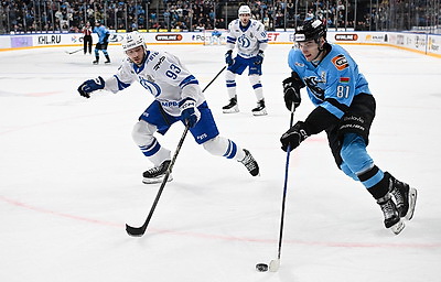Минское \"Динамо\" одержало вторую победу в серии первого раунда плей-офф КХЛ