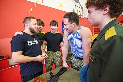 Масштабные соревнования между военно-патриотическими клубами прошли в Минском районе