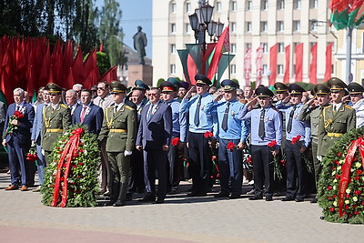 Гродно празднует 82-ю годовщину освобождения от немецко-фашистских захватчиков
