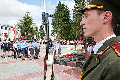 Останки более 140 мирных граждан, погибших от рук фашистов в годы ВОВ, перезахоронили в Могилеве