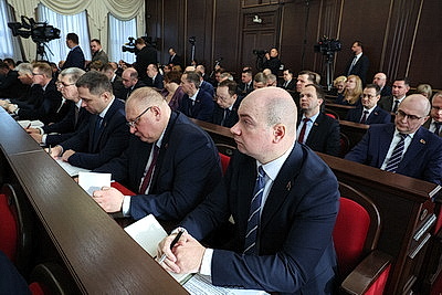 Лукашенко принял отчет правительства за 2025 год