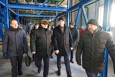 Для экономики и экологии. Под Новополоцком открыли комплекс по обращению с отходами