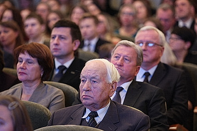 В Минске прошло торжественное собрание к 105-летию БГУ