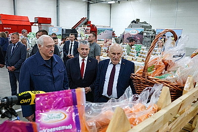 Фермерские хозяйства - в центре внимания. Лукашенко совершил рабочую поездку в Житковичский район