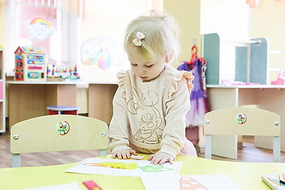 С марта в детских садах Беларуси увеличилось количество групп для детей до двух лет