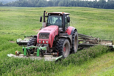 В хозяйстве Витебского района ведут кормозаготовку