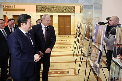 Сергеенко на встрече с делегацией Казахстана отметил роль парламентариев в продвижении объединительной повестки