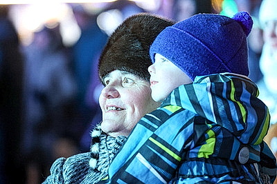 Новогодние гулянья проходят в столице и регионах