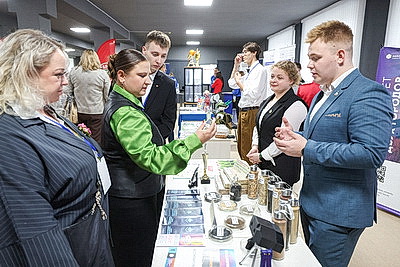 В Витебске проходит областной экономический форум молодежи