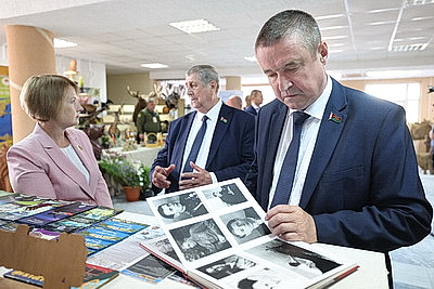 В Россонах проходит выездное заседание совета при Президиуме Совета Республики