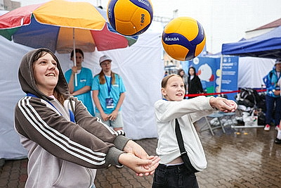 Олимпийский квест продолжил программу \"Вытокаў\" в Светлогорске