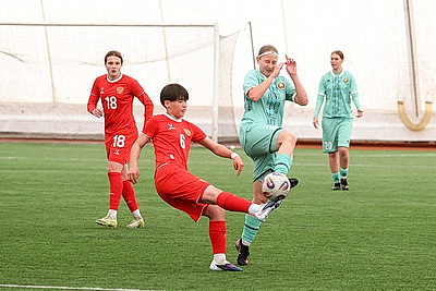 Сборная России WU-16 одержала победу над сборной Беларуси в турнире развития УЕФА