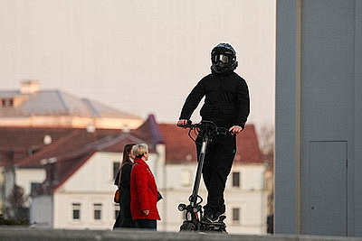 Солнечный весенний день в Минске