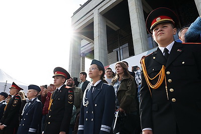 Праздник по случаю 90-летия Госавтоинспекции прошел в Минске
