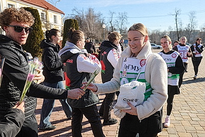 Около 400 жительниц Гродно вышли на \"Забег красоты\"