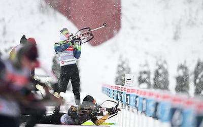 Спортсмены готовятся к Кубку Содружества по биатлону в \"Раубичах\"