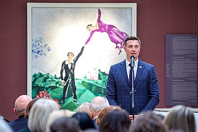 Историческое событие для страны. Чернецкий о представлении картины Шагала в Минске