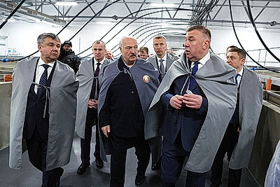 Лукашенко совершил рабочую поездку в Могилевскую область