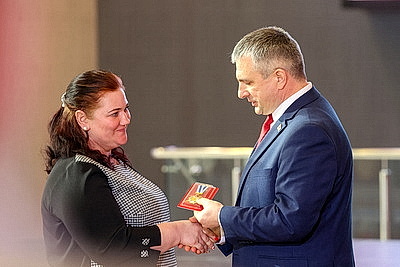 В Гомеле накануне Дня женщин чествовали жительниц региона