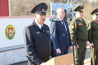 В Витебском районе стартовал первый областной слет военно-патриотических клубов