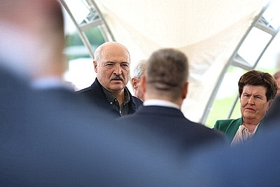 Лукашенко ознакомился с развитием племенного животноводства