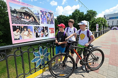 Выставка БЕЛТА \"35 мгновений фестиваля\" открылась в Витебске