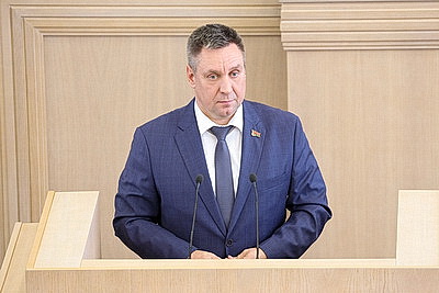 Заседание пятой сессии Совета Республики проходит в Минске
