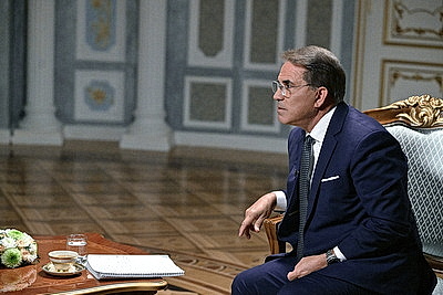 Лукашенко дал интервью журналисту телеканала RT Рику Санчесу