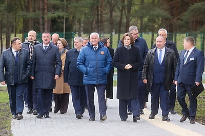 Новый корпус открыли в детском реабилитационно-оздоровительном центре \"Свитанак\" в Пинском районе
