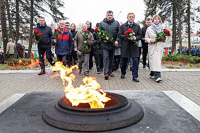 В Беларуси отдали дань уважения бывшим узникам фашистских концлагерей