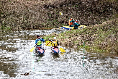 Более 120 любителей водного туризма из четырех стран объединили соревнования \"Неманская весна\"