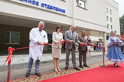 Новый диагностический корпус областного клинического кардиоцентра открыли в Гродно