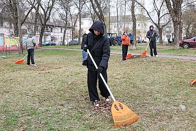 Масштабный субботник прошел в Заводском районе Минска