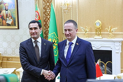 Турчин встретился с президентом Туркменистана