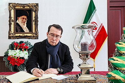 Книга соболезнований в память об Али Хаменеи и жертвах атак на территорию Ирана открылась в Минске